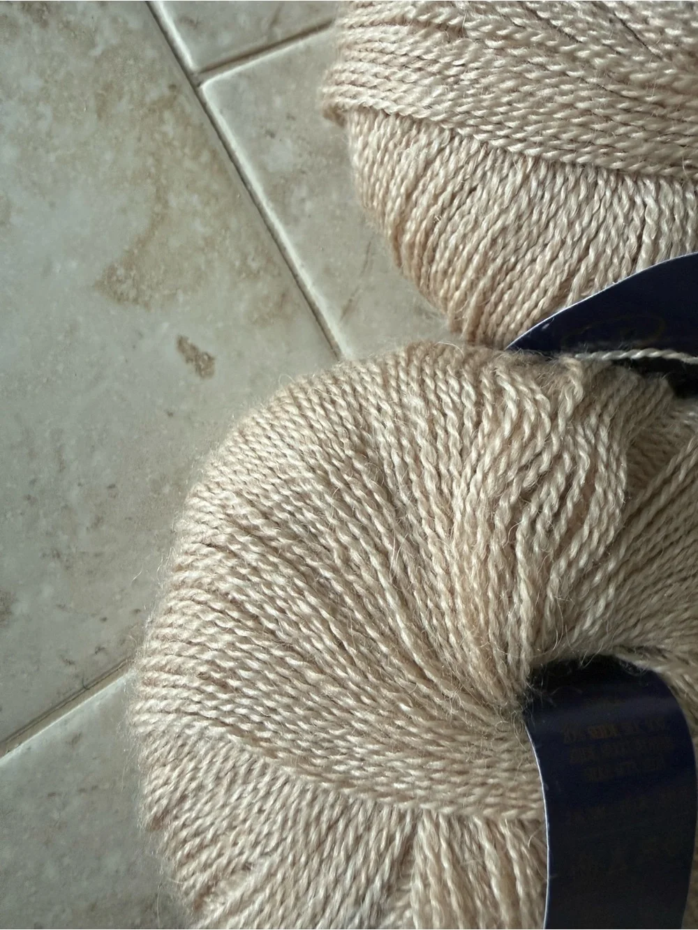 Victoria by Bremont Alpaca/Silk Yarn- 2 Skeins Taupe
